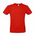 T-shirt B&C E150 TU01T fire red